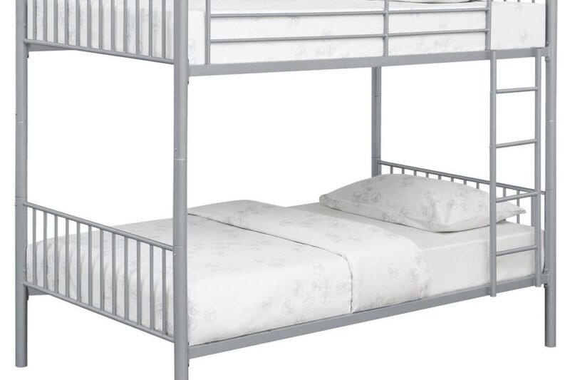 Lit Superposé Alice GRIS 90x190cm