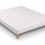 SOMMIER TAPISSIER 160 X 200 cm + 4 pieds