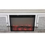 Meuble Tv Cheminee Hilary 150x41x61 CM