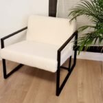 FAUTEUIL KENY LAINE BOUCLÉE