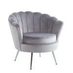 Fauteuil Nymphéa Chrome Pieds