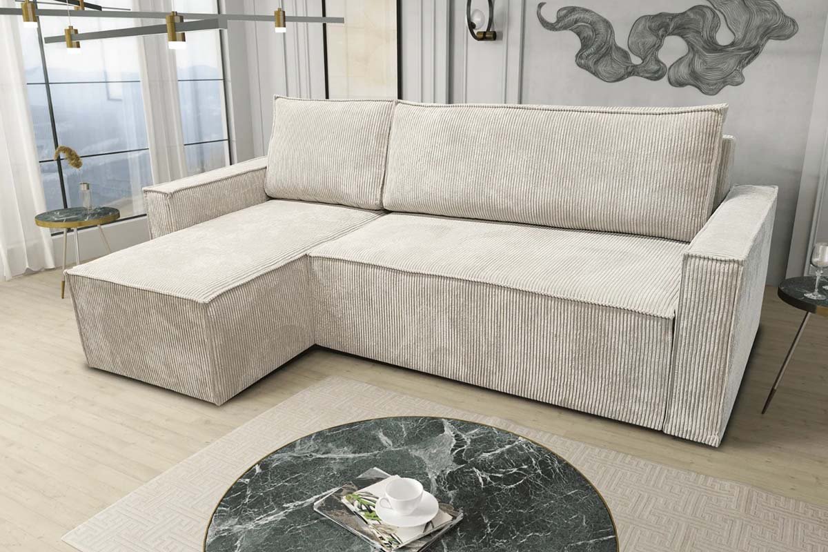 CANAPE PARIS CONVERTIBLE ANGLE REVERSIBLE COTELE - Image 3