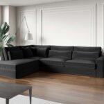 CANAPE D'ANGLE BRISTOL ANGLE EN VELOURS