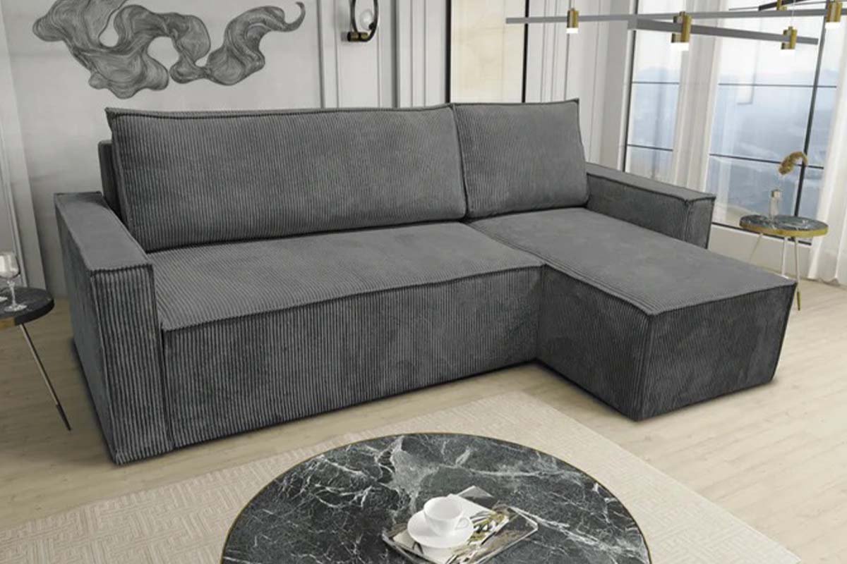 CANAPE PARIS CONVERTIBLE ANGLE REVERSIBLE COTELE - Image 6