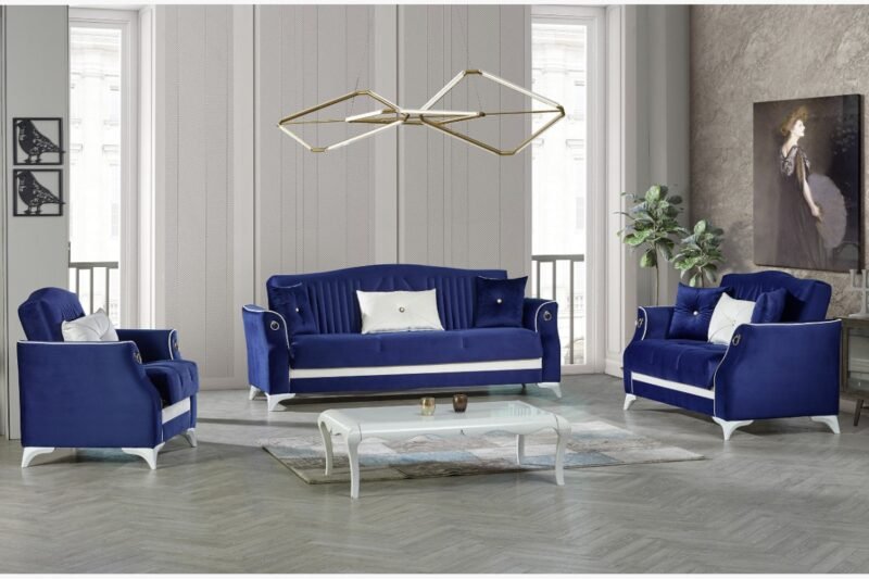 SALON KAYES VELOUR 3+2+1