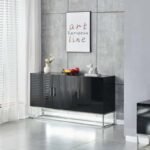 BUFFET ALYA BOIS LAQUE NOIR