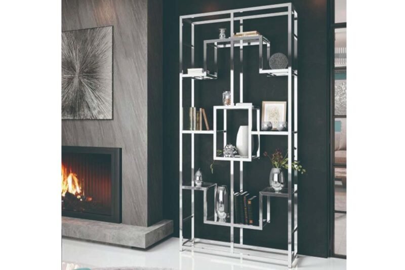 Etagere Richmont Transparent 100x30x180 CM