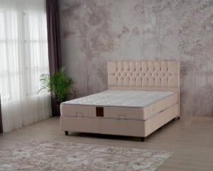 Lit coffre CUBA en velours