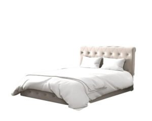 Lit coffre CORSICA en velours